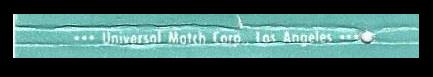 Matchbook photograph